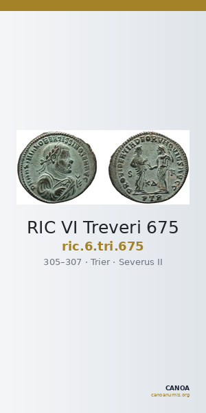 RIC VI Treveri 675 — CANOA