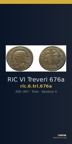 RIC VI Treveri 676a — CANOA