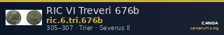 RIC VI Treveri 676b — CANOA