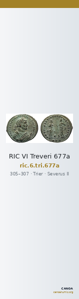 RIC VI Treveri 677a — CANOA
