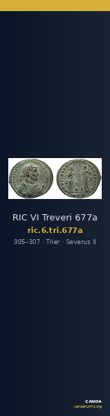 RIC VI Treveri 677a — CANOA