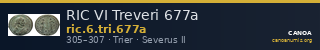 RIC VI Treveri 677a — CANOA
