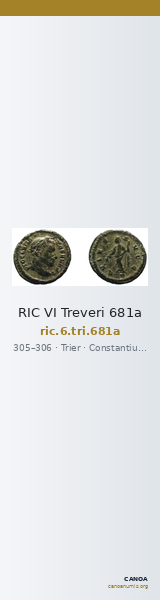 RIC VI Treveri 681a — CANOA