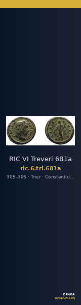 RIC VI Treveri 681a — CANOA