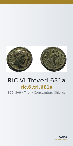 RIC VI Treveri 681a — CANOA