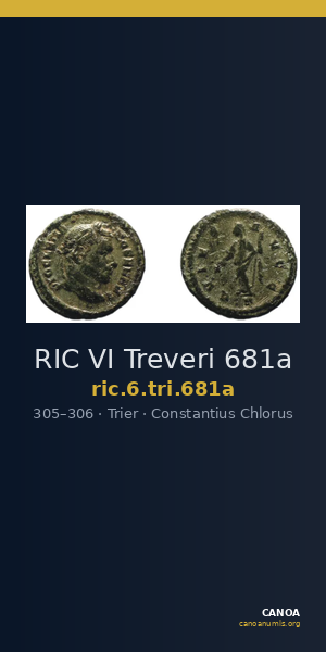 RIC VI Treveri 681a — CANOA