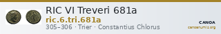 RIC VI Treveri 681a — CANOA