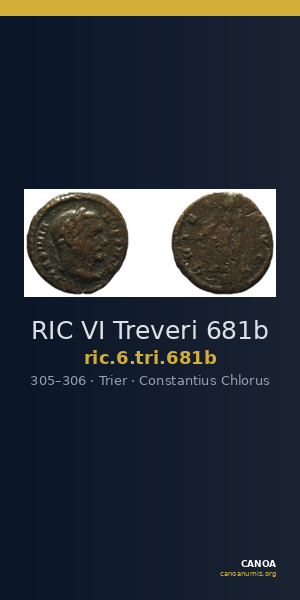 RIC VI Treveri 681b — CANOA