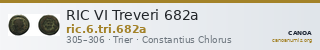 RIC VI Treveri 682a — CANOA