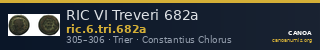 RIC VI Treveri 682a — CANOA
