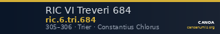RIC VI Treveri 684 — CANOA