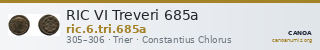 RIC VI Treveri 685a — CANOA