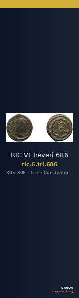RIC VI Treveri 686 — CANOA
