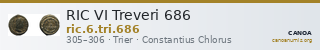 RIC VI Treveri 686 — CANOA