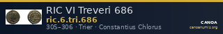 RIC VI Treveri 686 — CANOA