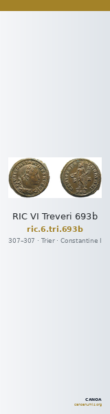 RIC VI Treveri 693b — CANOA