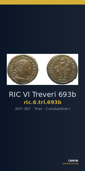 RIC VI Treveri 693b — CANOA