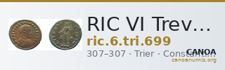 RIC VI Treveri 699 — CANOA