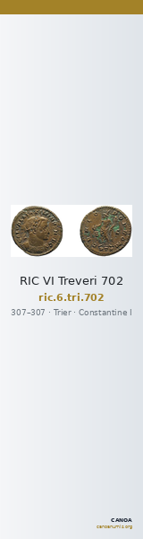 RIC VI Treveri 702 — CANOA