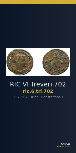 RIC VI Treveri 702 — CANOA