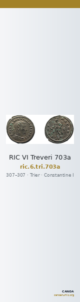 RIC VI Treveri 703a — CANOA