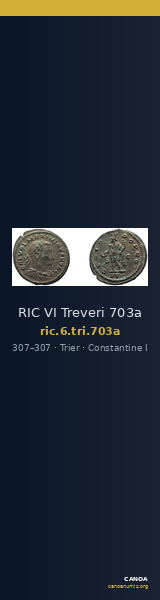 RIC VI Treveri 703a — CANOA