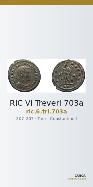 RIC VI Treveri 703a — CANOA