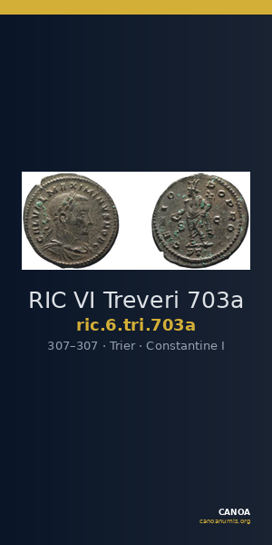 RIC VI Treveri 703a — CANOA