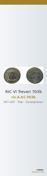 RIC VI Treveri 703b — CANOA