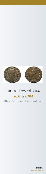 RIC VI Treveri 704 — CANOA
