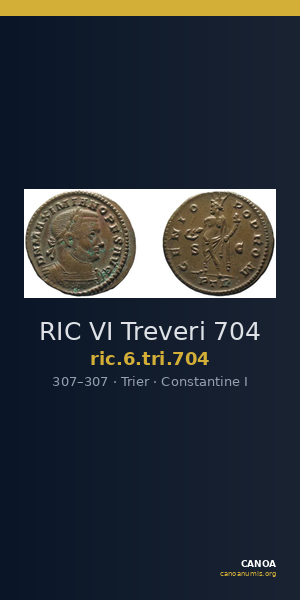 RIC VI Treveri 704 — CANOA