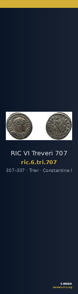 RIC VI Treveri 707 — CANOA