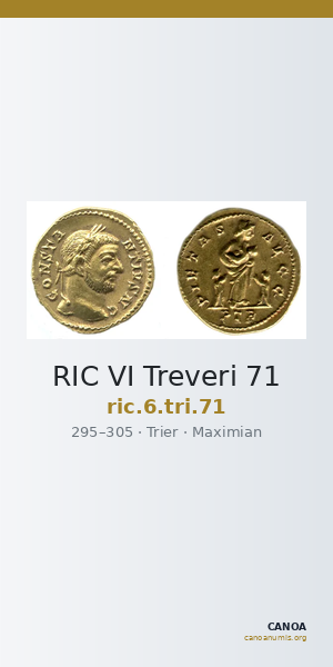 RIC VI Treveri 71 — CANOA