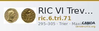 RIC VI Treveri 71 — CANOA