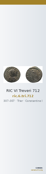 RIC VI Treveri 712 — CANOA