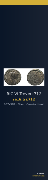 RIC VI Treveri 712 — CANOA