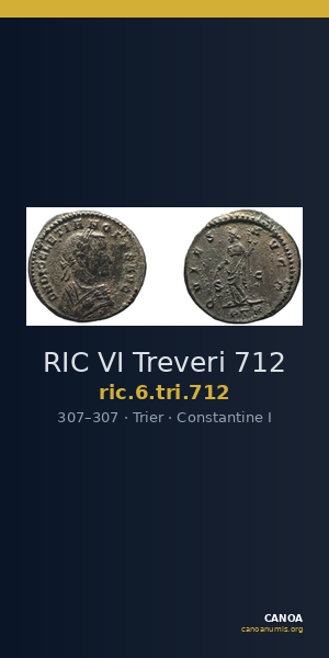 RIC VI Treveri 712 — CANOA