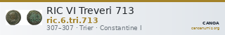 RIC VI Treveri 713 — CANOA