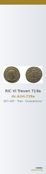 RIC VI Treveri 719a — CANOA