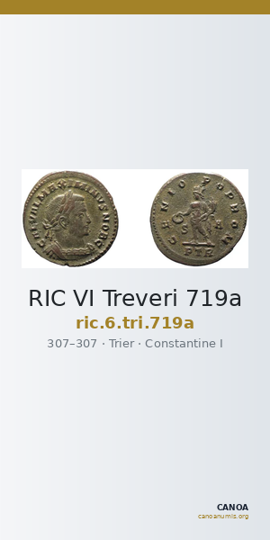 RIC VI Treveri 719a — CANOA
