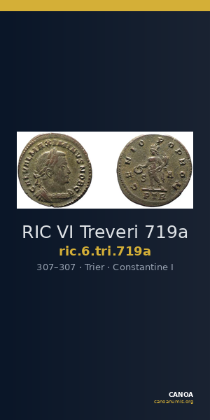 RIC VI Treveri 719a — CANOA