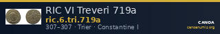 RIC VI Treveri 719a — CANOA
