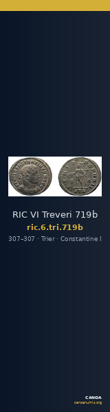 RIC VI Treveri 719b — CANOA