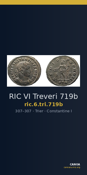 RIC VI Treveri 719b — CANOA