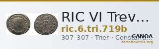 RIC VI Treveri 719b — CANOA