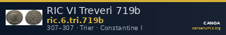 RIC VI Treveri 719b — CANOA