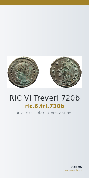 RIC VI Treveri 720b — CANOA