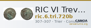 RIC VI Treveri 720b — CANOA