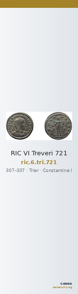 RIC VI Treveri 721 — CANOA