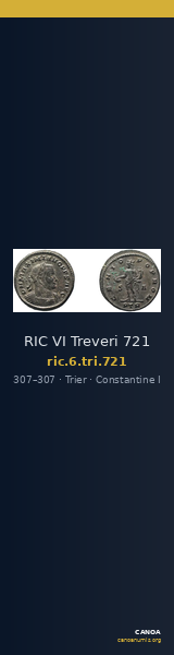 RIC VI Treveri 721 — CANOA